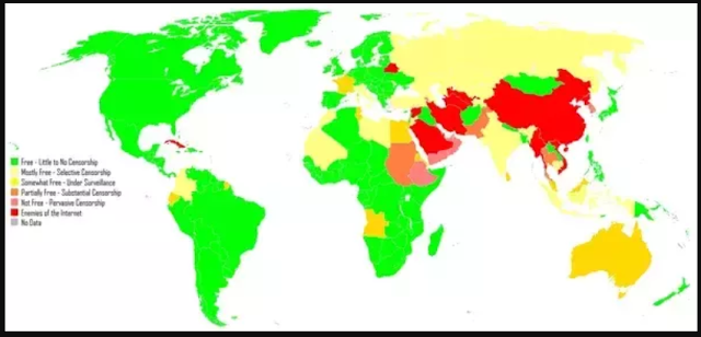 List Of  Top 10 Countries where using VPN is Banned