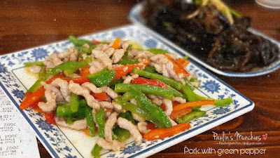 Pork with green pepper - Sichuan Chef