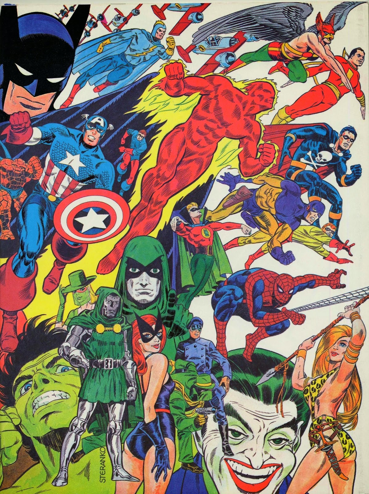 Cap'n's Comics The Hulk by Jim Steranko