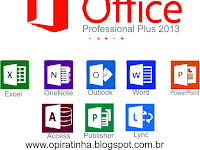 Microsoft Office Professional Plus 2013 - 32 - 64 Bit (English) + Ativador - Torrent