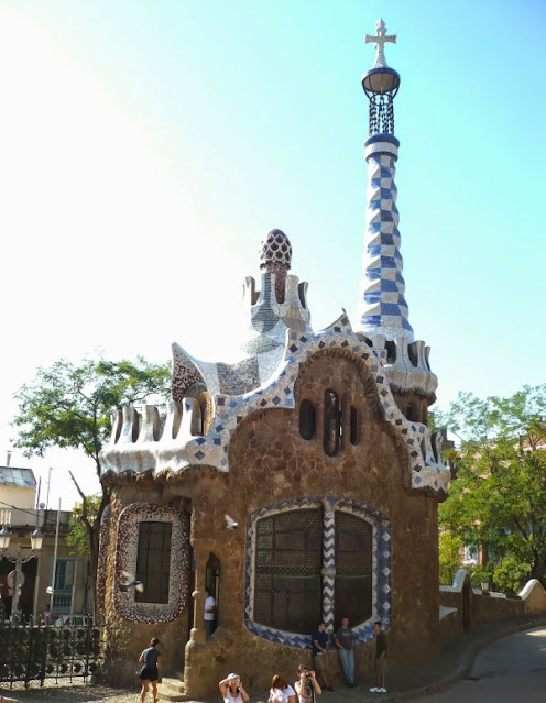 casa ingresso parco Guell Barcellona