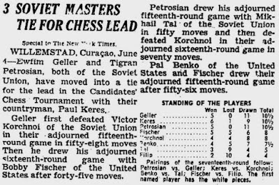 3 Soviet Masters Tie For Chess Lead