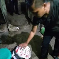 Kanit Reskrim Polsek Lemahwungkuk Cek TKP Tindak Pidana Curat Pasar  Kanoman Cirebon