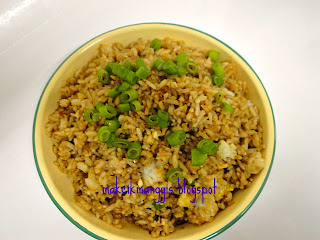Jom masak, jom makan makan: Nasi Goreng Belacan.