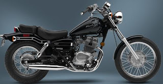 2009 Honda Rebel 250 Black color