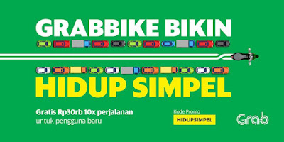 Kode Promo Diskon Grabbike Terbaru