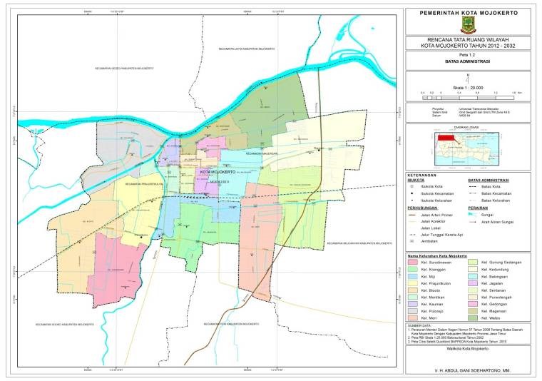 PLANOLOGI ITS PROFIL KOTA  MOJOKERTO 