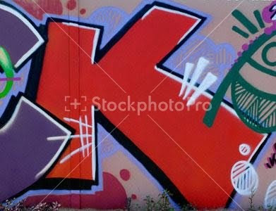 graffiti alphabet, K