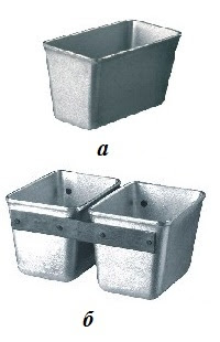 Формы для выпечки хлеба в переносной печи ХПИ-6