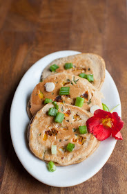 Squash Blossom and Nasturtium Pancakes