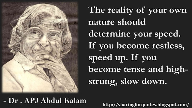 APJ abdul Kalam Inspirational Quotes  - 11 | Sharing for Quotes