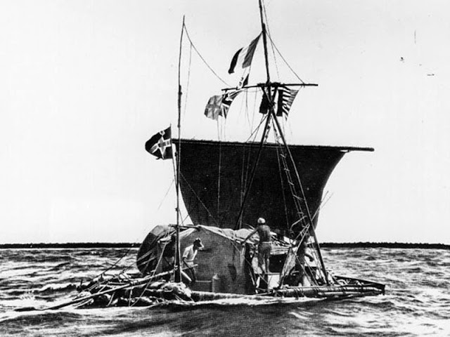 Thor Heyerdahl You could call him, the Norwegian Indiana Jones. 