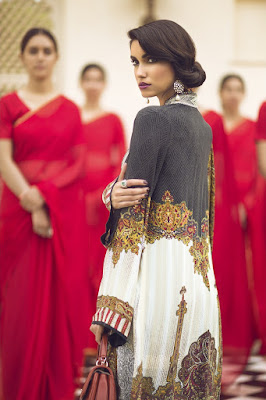 Modern Rajkumari unstitched Silk collection 2016 by Elan