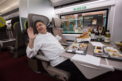 on board buffet eurostar train