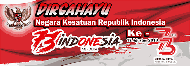 Kumpulan Banner  Spanduk MMT HUT Kemerdekaan Indonesia Ke 