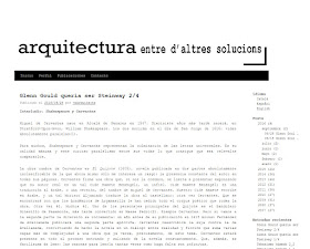 entrevista Jaume Prat Ortells del blog Arquitectura, entre otras soluciones.