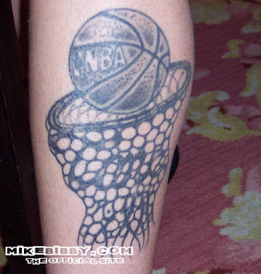 sports tattoos. NBA Basketball tattoo - Sports