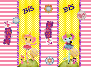 Lalaloopsy  Free Printable Birthday Labels.