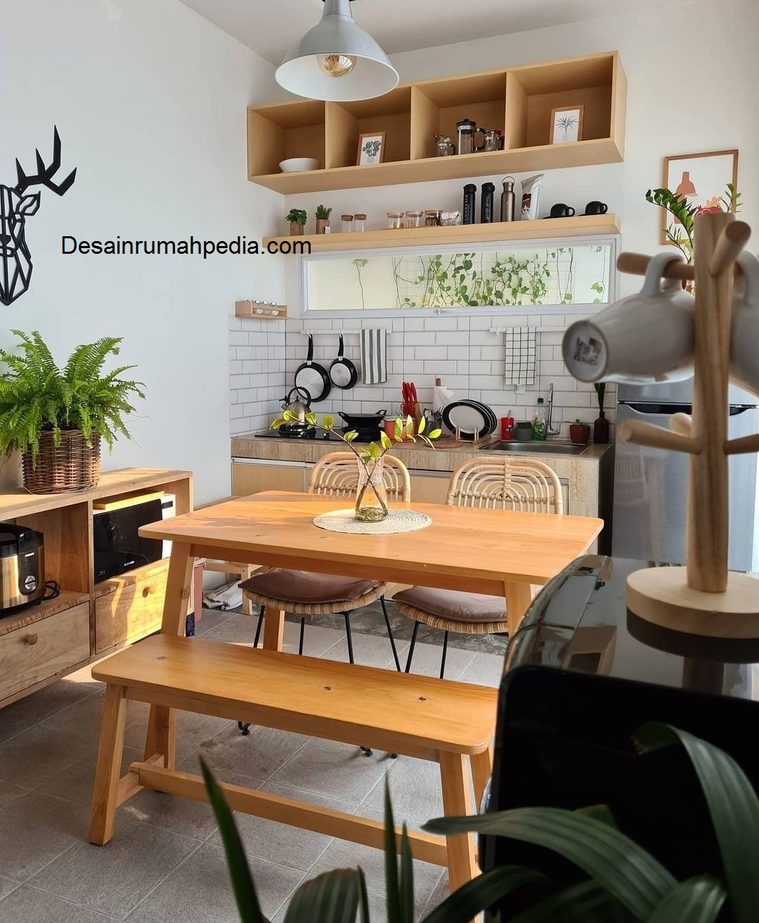 Contoh 6 Desain Dapur Minimalis Yang Bisa Anda Tiru Dengan Kabinet Tambahan Desainrumahpediacom Inspirasi Desain Rumah Minimalis Modern