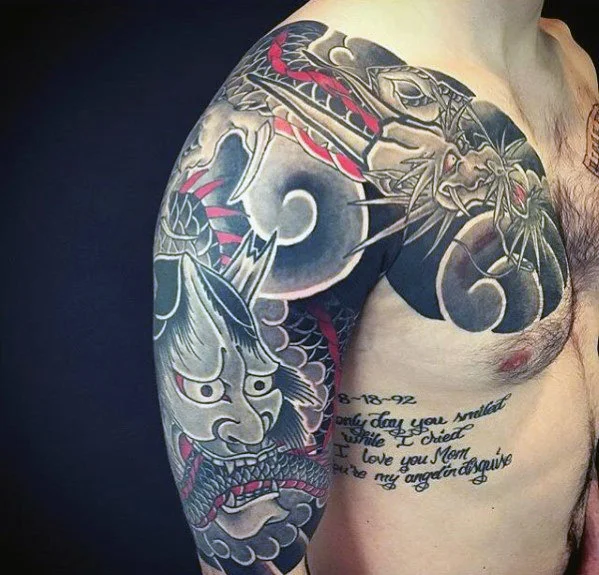 tatuajes de demonios japoneses