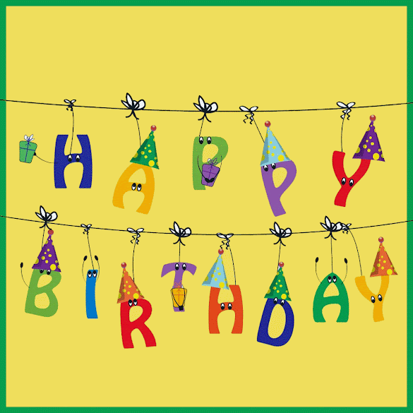Happy Birthday Gift Card Gif