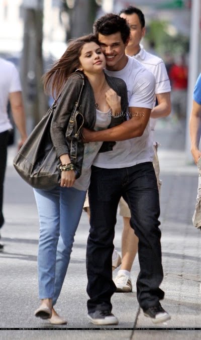 selena gomez and taylor lautner kissing. Taylor+lautner+and+selena+