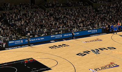 NBA 2K13 San Antonio Spurs Court Playoffs Update