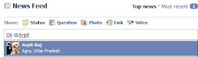 Most of us work Facebook to interact alongside approximately of our long separated friends merely that does  Cool Facebook Status, Chat Tricks as well as Tips