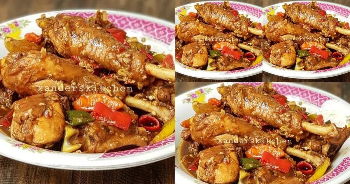 Ayam Kecap Sunda By : Xander's Kitchen  Resep Masakan Ikan