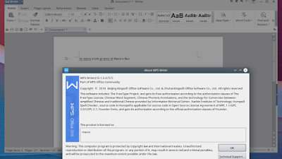 WPS Office 2016 per Linux si aggiorna alla versione 10.1.0.6757