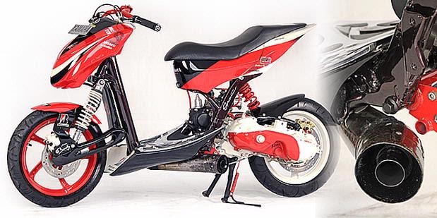  Modifications Motorcycles Yamaha Mio Extreme Racing 