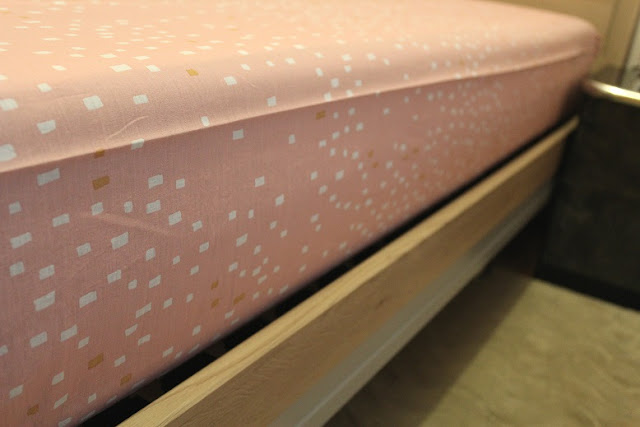 draps rose pour matelas