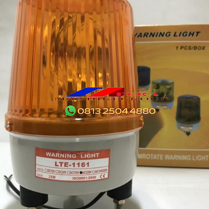 Rotary Warning Light LTE 1161 6inch Yellow