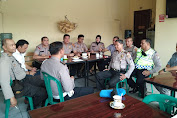 Usai Apel Pagi, Kapolsek Medan Helvetia Coffee Morning Bersama Jajarannya