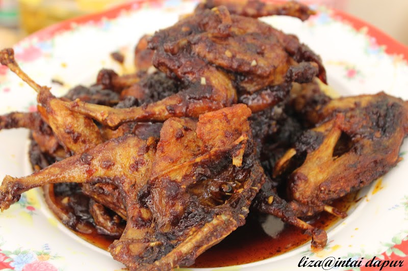 INTAI DAPUR: Puyuh Goreng Kicap.