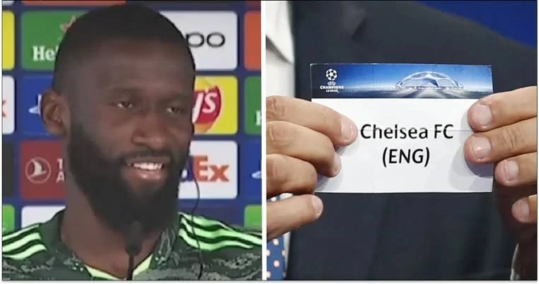 "This will be very special": Rudigef reacts to Real Madrid vs Chelsea Champions League draw