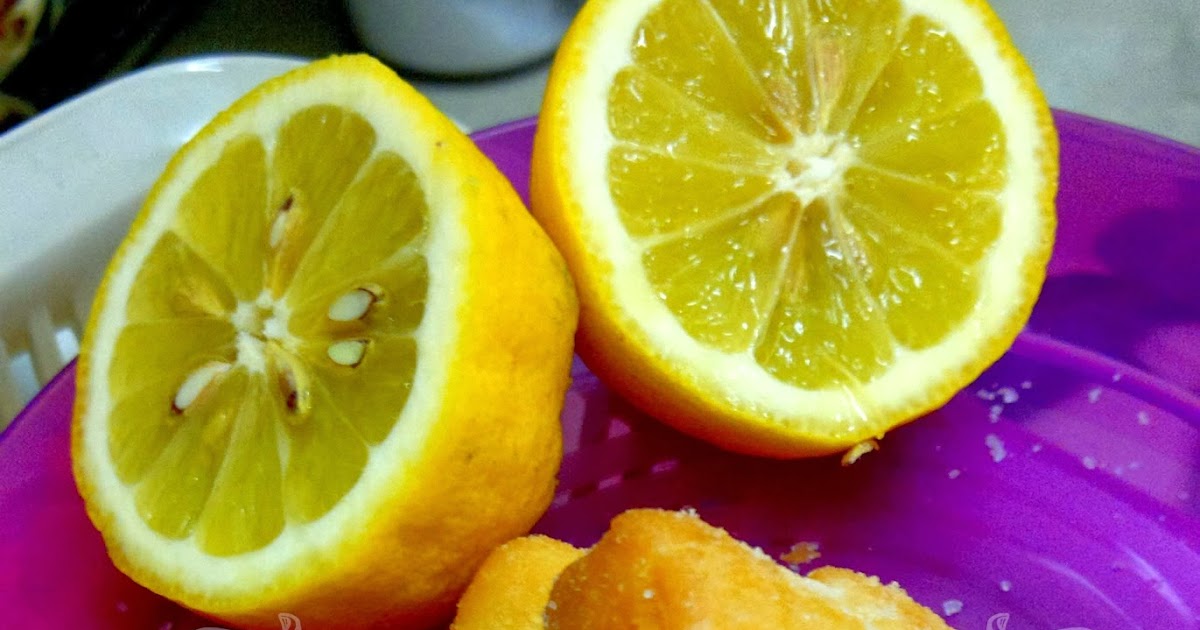 Kebun sejemput: Donut Lemon Tanpa Telur - Bombe Fritte 