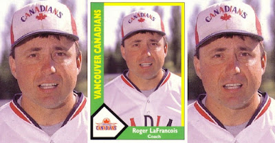 Roger LaFrancois 1990 Vancouver Canadians card
