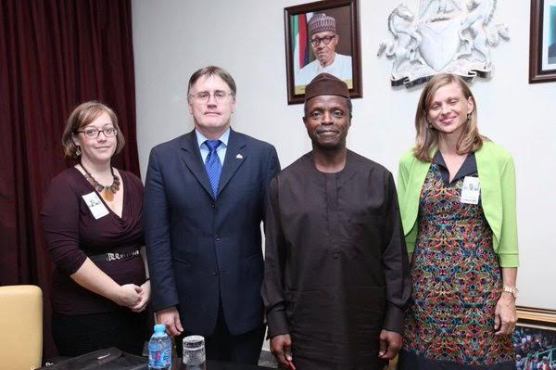 Osinbajo holds meeting with Canadian and Italian Ambassadors