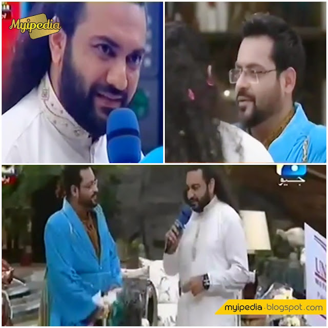 Taher Shah in Aamir Liaquat Ramzan Show 2016 