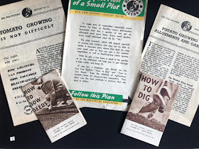 Dig for Victory leaflets from Second World War