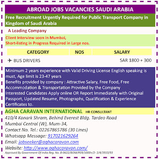 Required for Public Transport Company in Kingdom of Saudi Arabia text image