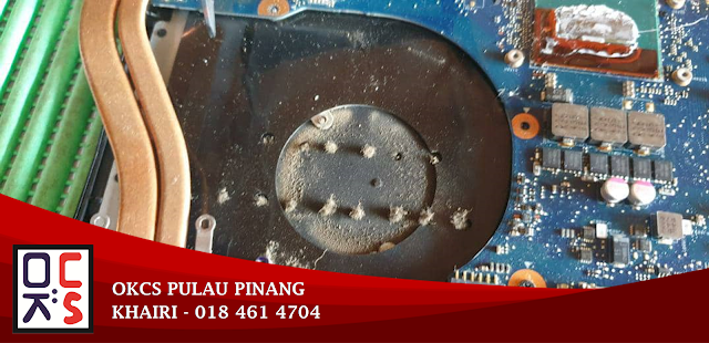 SOLVED : KEDAI REPAIR LAPTOP SIMPANG AMPAT | ASUS G551J OVERHEATING