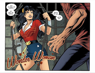 Page 12 from DC Comics Bombshells #18 featuring Wonder Woman