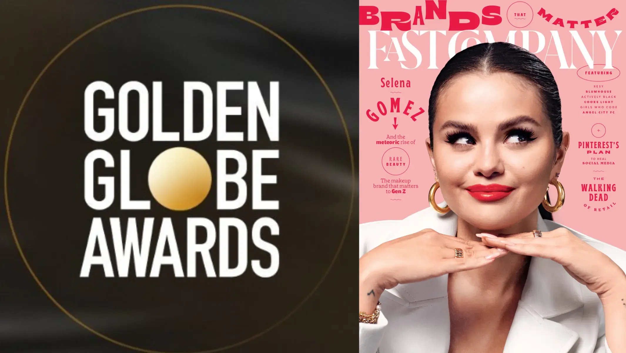 Selena Gomez,Golden Globe logo