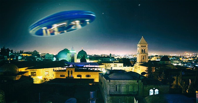 Incidente de UFO de Jerusalém hoax ou real 01