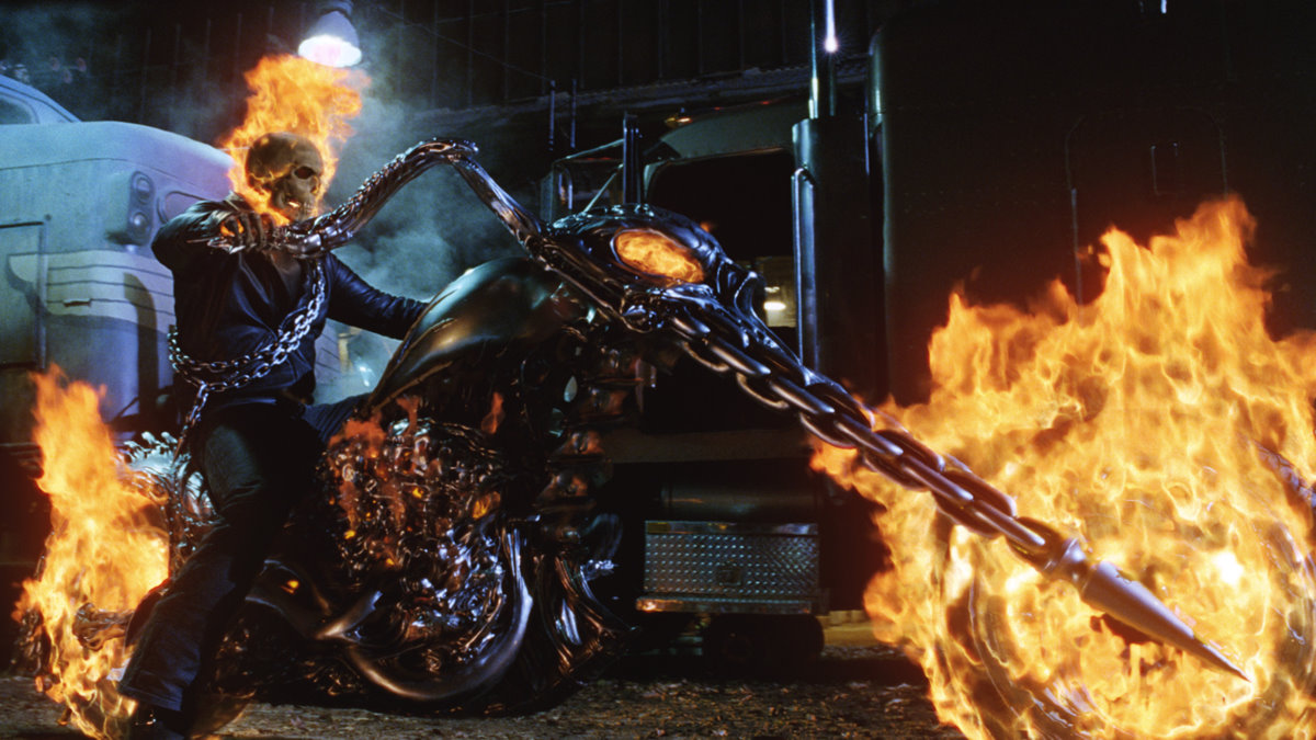  Ghost Rider s Harley Davidson it s halloween time 