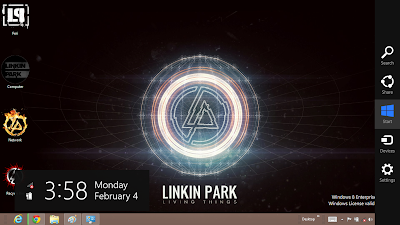 Linkin Park Theme For Windows 8