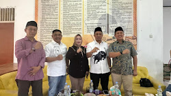 Halal Bihalal Partai Golkar, Iksan B Abd Rauf Bersama Beberapa Tokoh Politik Bertemu