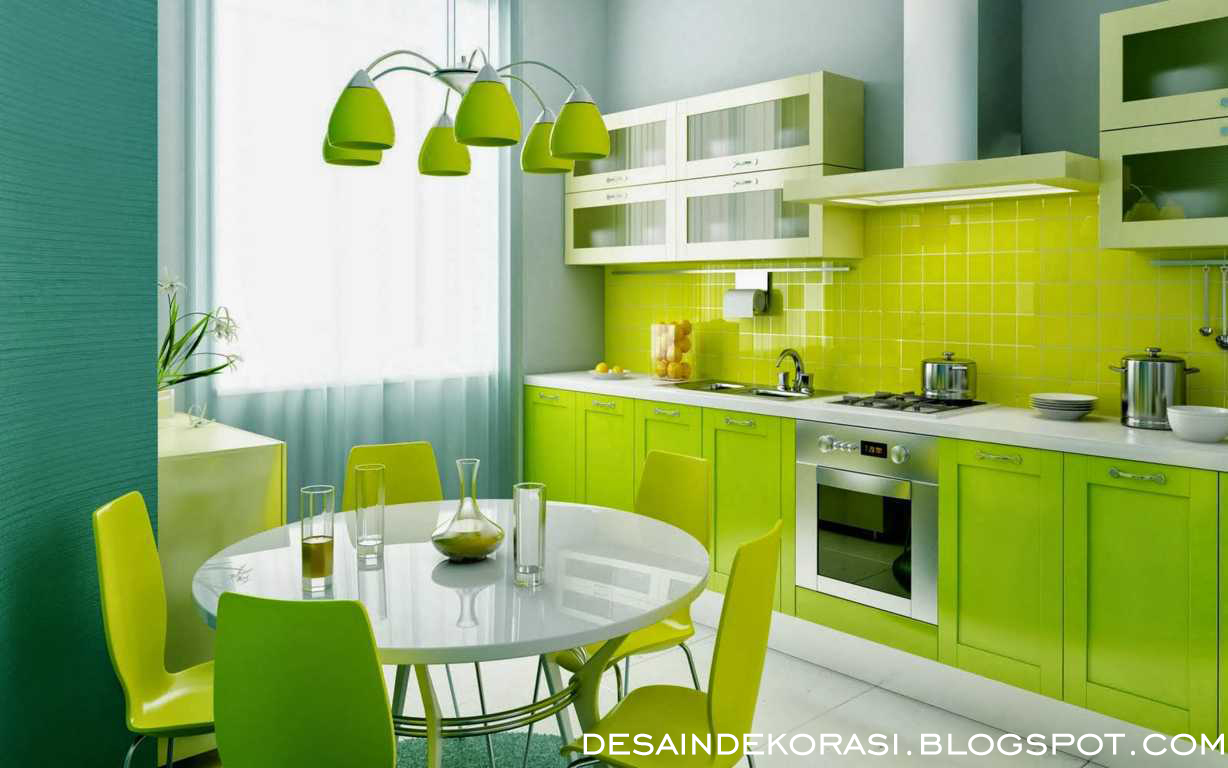 warna cat dinding dapur rumah minimalis